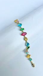 Rainbow Tennis Bracelet