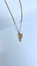 Gold Rose Pendant