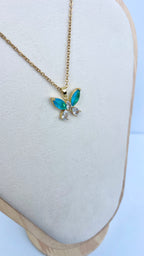 Crystal Butterfly Pendant